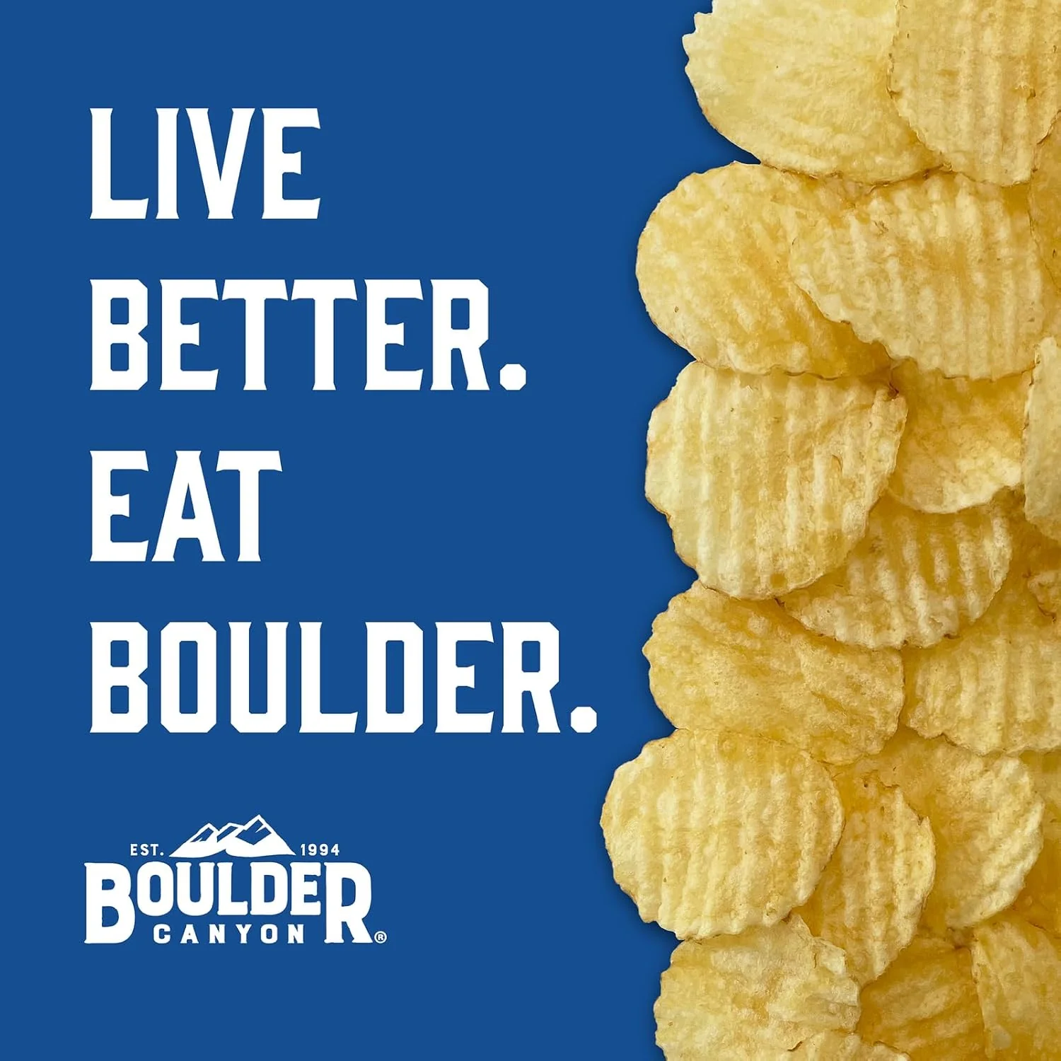 Boulder Canyon Wavy Cheddar Sour Cream Potato Chips - Image 7