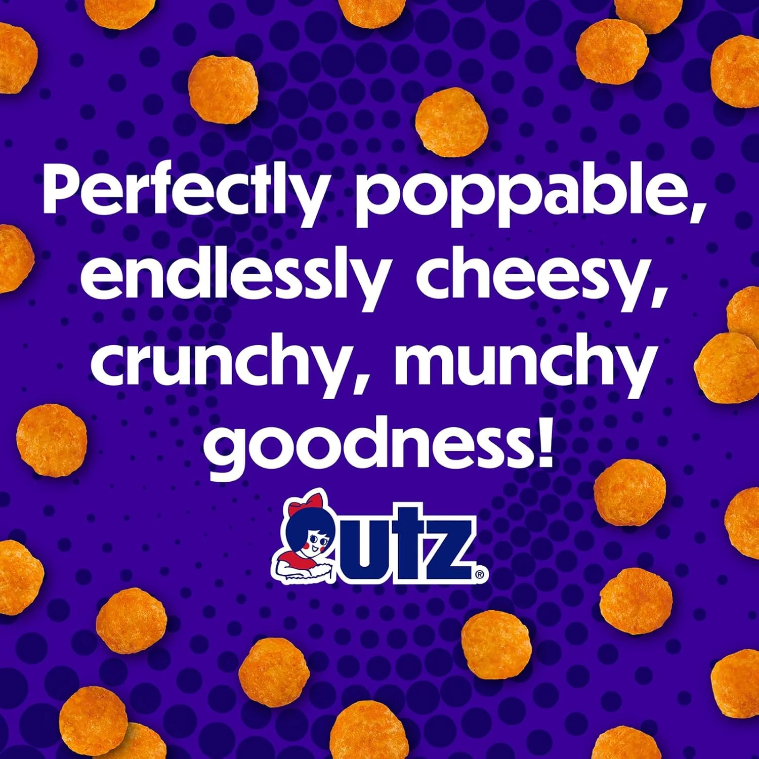 Utz Halloween Mini Cheese Ball Treats - Trick-or-Treat Cheese Snack (2pk) - Image 6